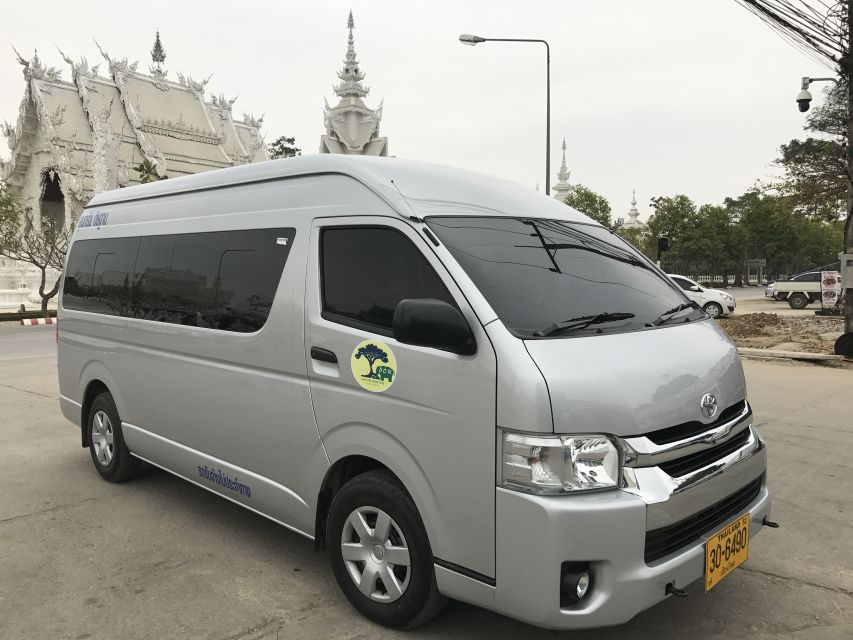 Chiang Mai: 8-Hour Van Service With Professional Driver - Booking Process and Details