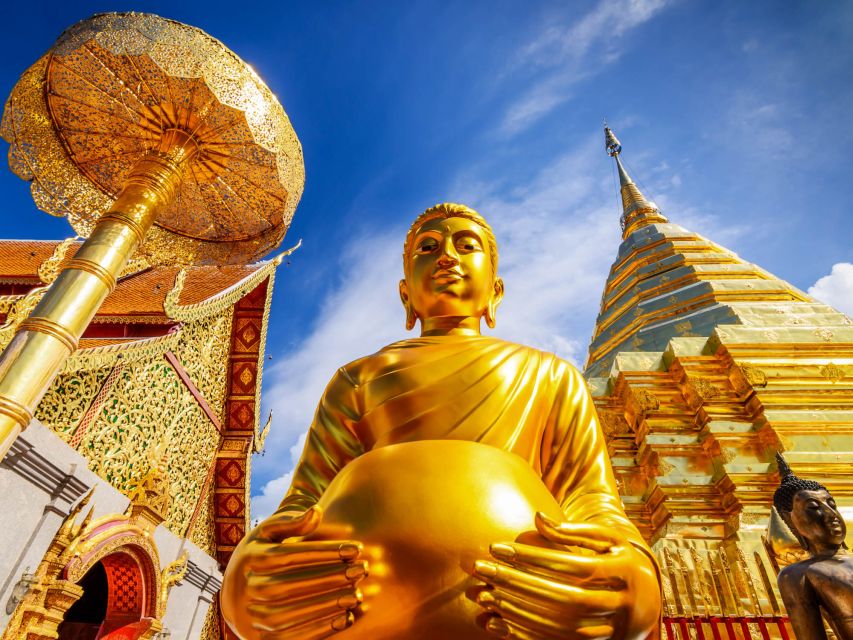 Chiang Mai: Doi Suthep and Wat Umong Enchanting Evening Tour - Sunset View and Night Views