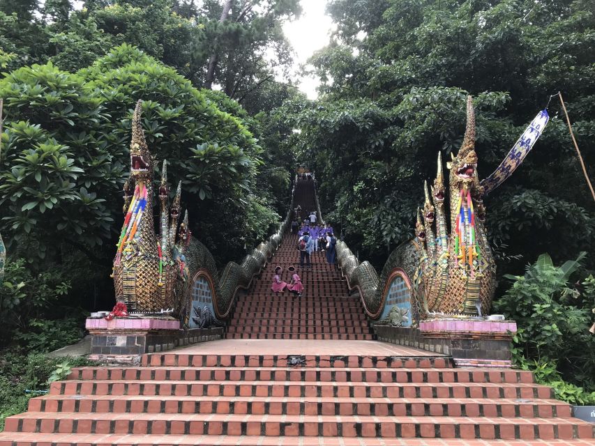 Chiang Mai: Doi Suthep & Inthanon National Park Day Tour - Vachiratharn Waterfall