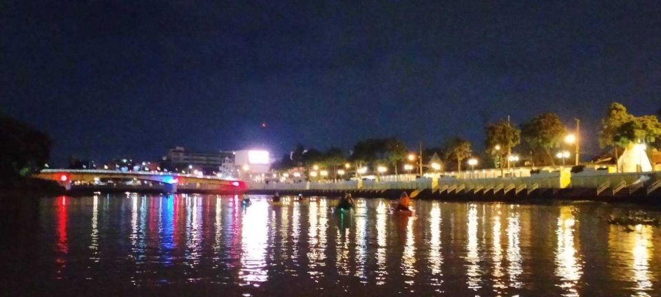 Chiang Mai: Ping River Night Kayaking Into City Center - Navigating With Currents Help