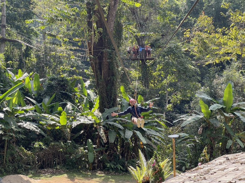 Chiang Mai: Sky Hawk Zip Lining With Transfer & Buffet Lunch - Canopy Walk