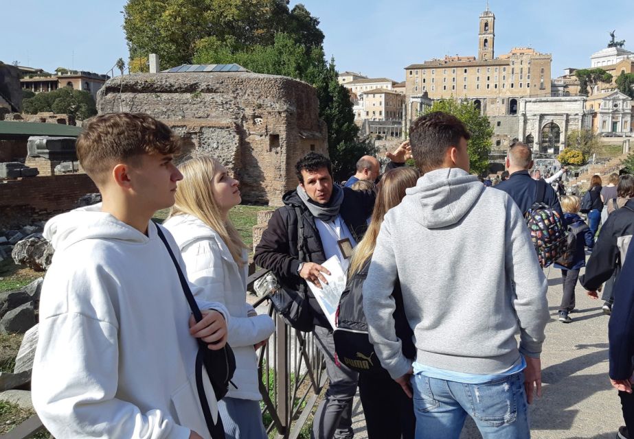 Colosseum and Ancient Rome Private Tour With Hotel Pick up - Roman Forum Insights