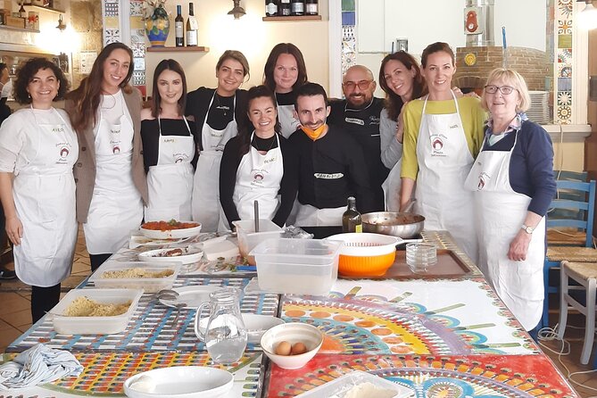 Cooking Class Taormina With Local Food Market Tour - Included Amenities and Inclusions