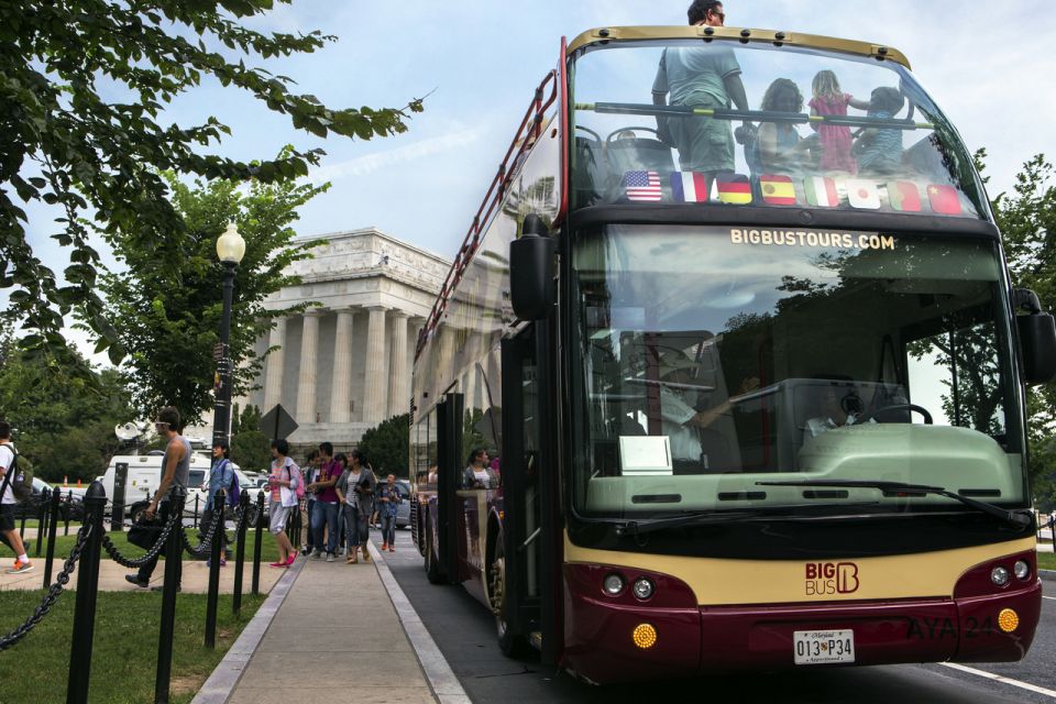 DC: Hop-On Hop-Off Sightseeing Tour by Open-top Bus - Departure Locations