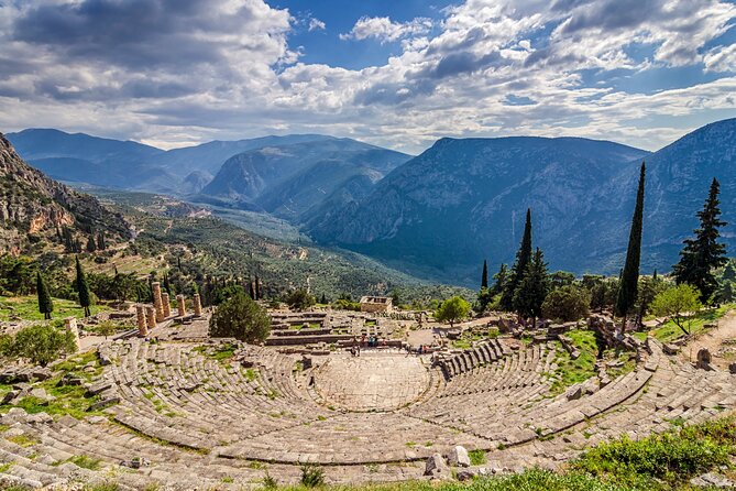 Delphi Full Day V.R Audio Guided Tour With Entry Ticket - Scenic Drive and Arachova Visit