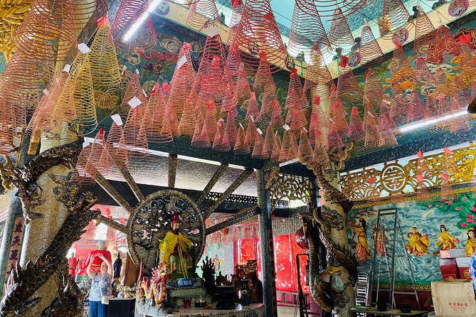 Dragon Floating Temple Sightseeing Tour by Speed Boat - Saigon Bridge and Port