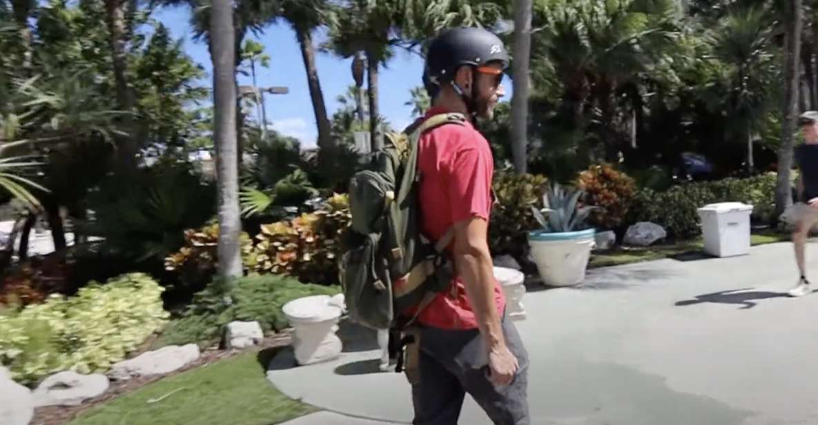 Electric Skateboarding Tours Miami Beach With Video - Lunch Experience