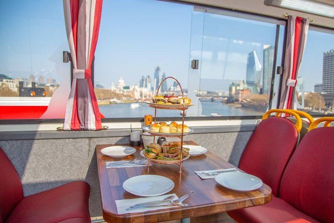 English Afternoon Tea Bus With Panoramic Tour of London– Upper Deck - Accessibility and Seating Details