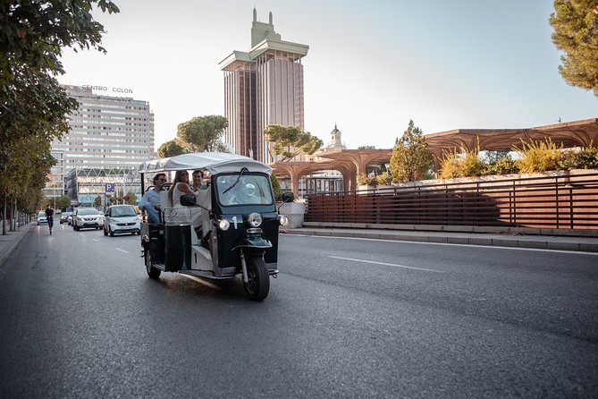 Expert Tour of Madrid in Private Eco Tuk Tuk - Weather Conditions