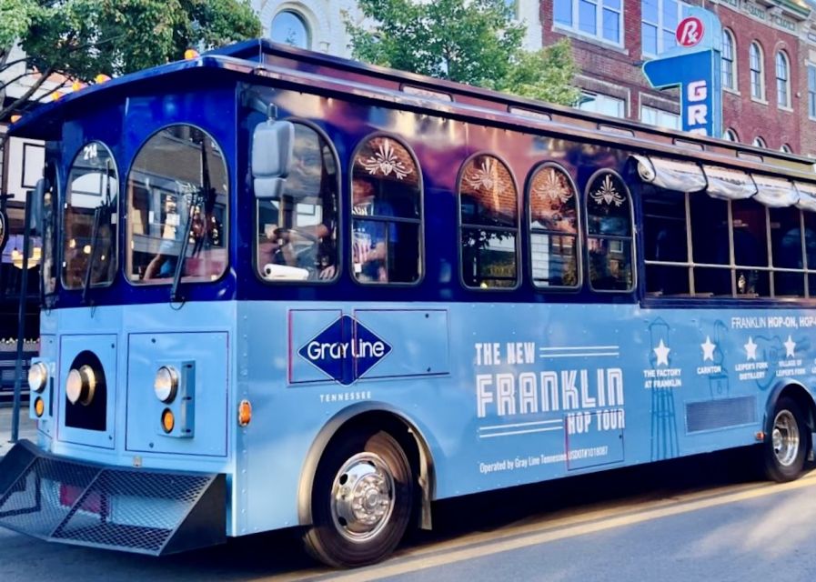 Franklin: Trolley Hop-On and Hop-Off Tour - Weather and Recommendations