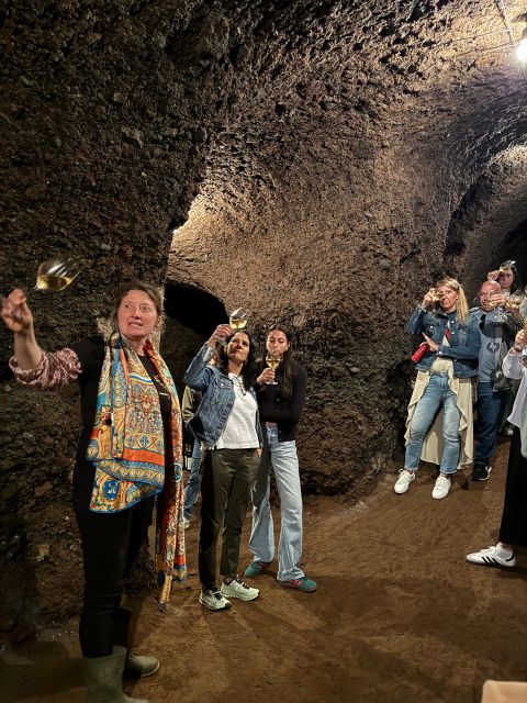 Frascati: Wine Tasting Tour With Lunch and Vineyard Visit - Winery Visit and Wine Cave Exploration