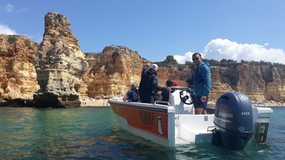 From Armação De Pêra: Private Benagil Beaches Boat Tour - Inclusions Provided