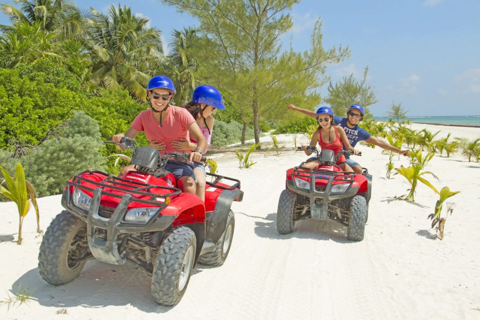 From Cancun and Riviera Maya: ATV and Speed Boat Adventure - Transportation and Guide Services