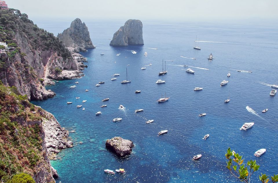 From Capri: Capri Walking Tour - Shopping in Anacapri