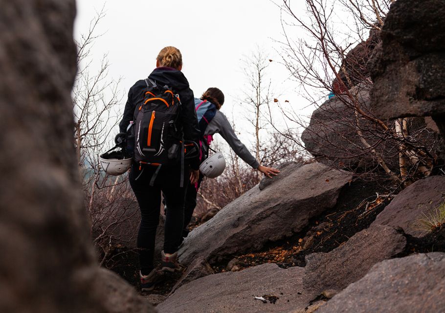 From Catania: Private Mount Etna Trek - Refreshments in Ragalna