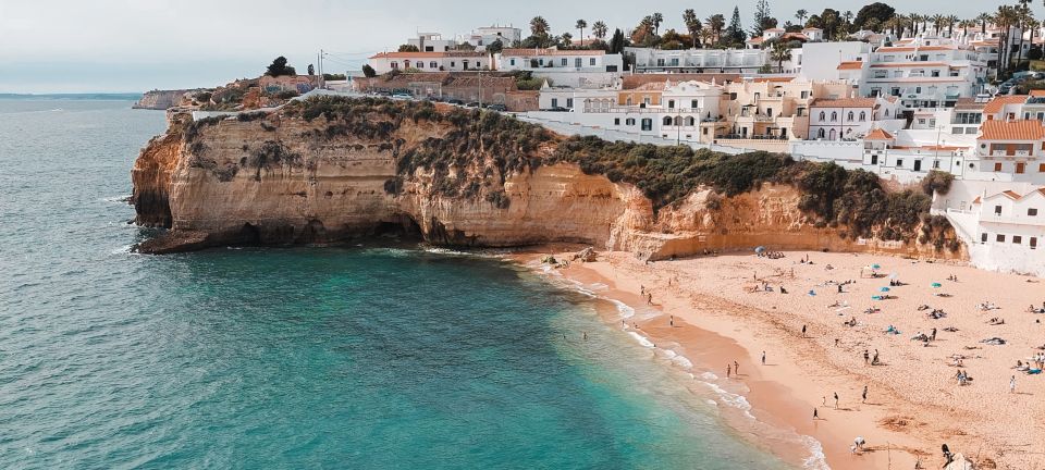 From Faro: Benagil Cave, Marinha, & Carvoeiro Full-Day Tour - Free Time in Carvoeiro