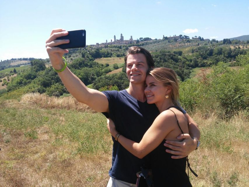 From Florence: Tour of Tuscany by Vintage Tuk Tuk - Exploring San Gimignano