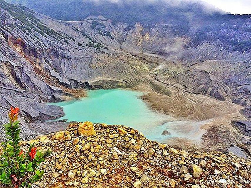 From Jakarta: Volcano, Tea & Rice Fields, Hot Spring - Lunch in Bandung