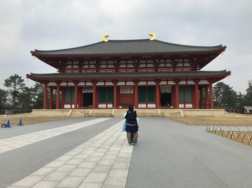 From Kyoto or Osaka: Private Walking Tour Through Nara - Walking and Bus Experience