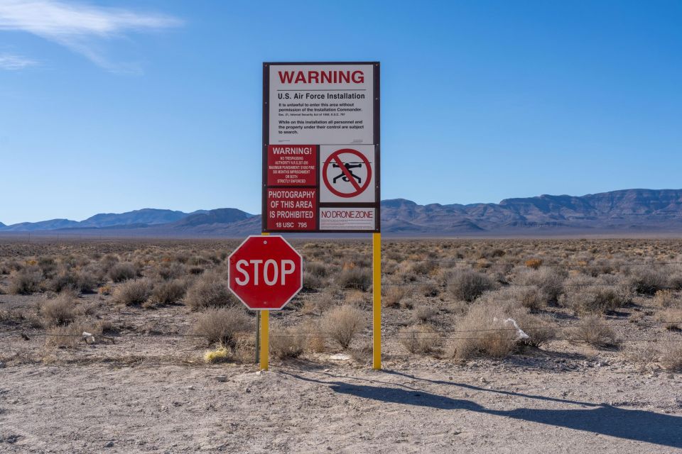 From Las Vegas: Best of Area 51 Guided Day Trip - Booking Information