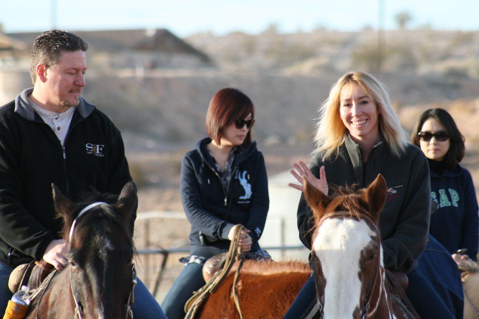 From Las Vegas: Maverick Ranch Breakfast and Horseback Ride - Helmet Policy