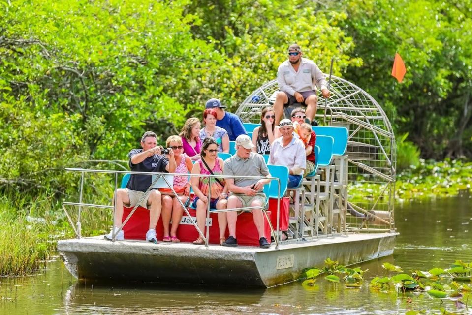 From Miami: Everglades Wildlife Show, Airboat & Bus Transfer - Miami Bus Tour