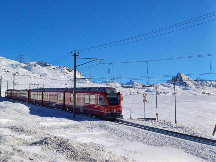 From Milan: Bernina Train, Swiss Alps & St. Moritz Day Trip - Scenic Views