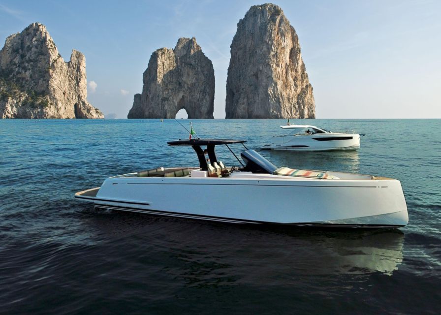 From Naples: Capri+Positano Private Boat Exclusive Tour - Includes