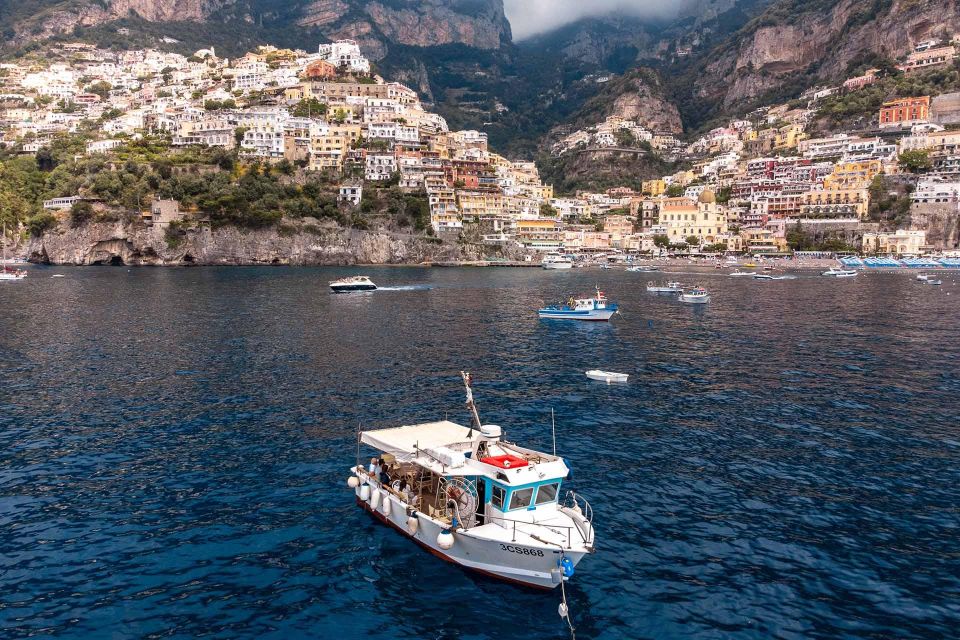 From Naples: Positano & Amalfi Boat Tour With Van Transfer - Directions