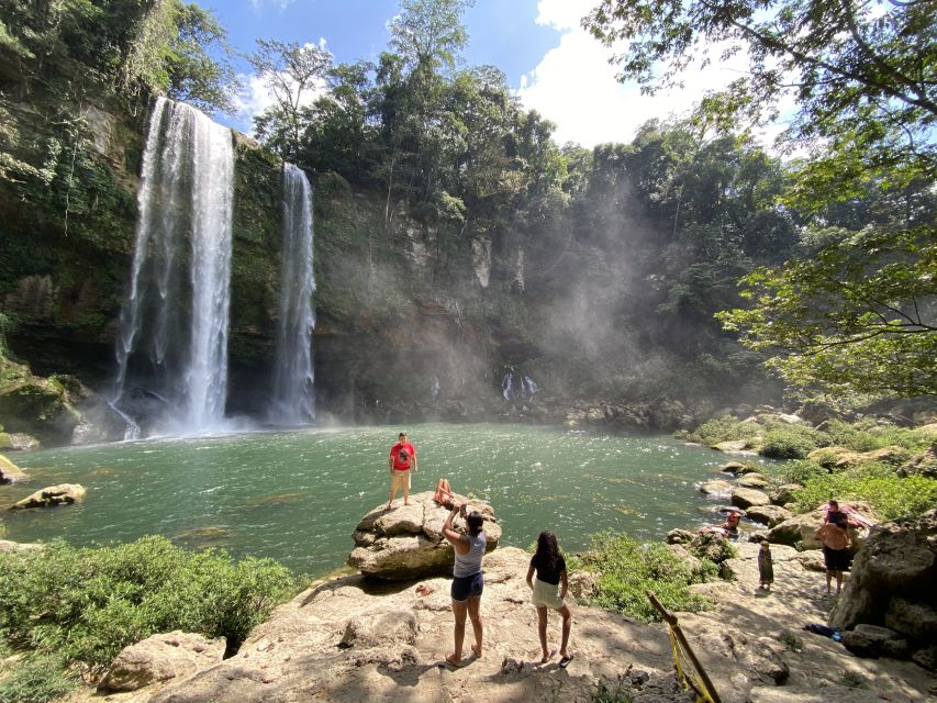 From Palenque: Misol-ha Waterfalls and Agua Azul. - Highlights of Misol-Ha