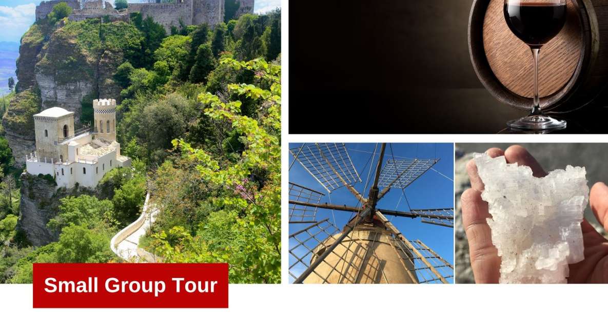 From Palermo: Erice & Marsala Salt, Olive Oil, and Wine Tour - Transportation and Lunch