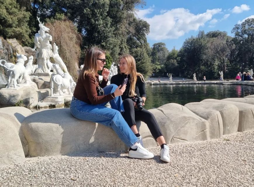 From Rome: Royal Palace of Caserta Entry and Train Ticket - 120-Hectare Neoclassical Gardens