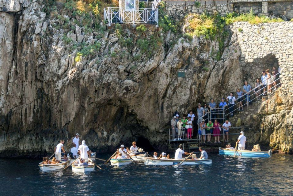 From Sorrento: Capri, Anacapri, & Blue Grotto Full-Day Trip - Duration and Language