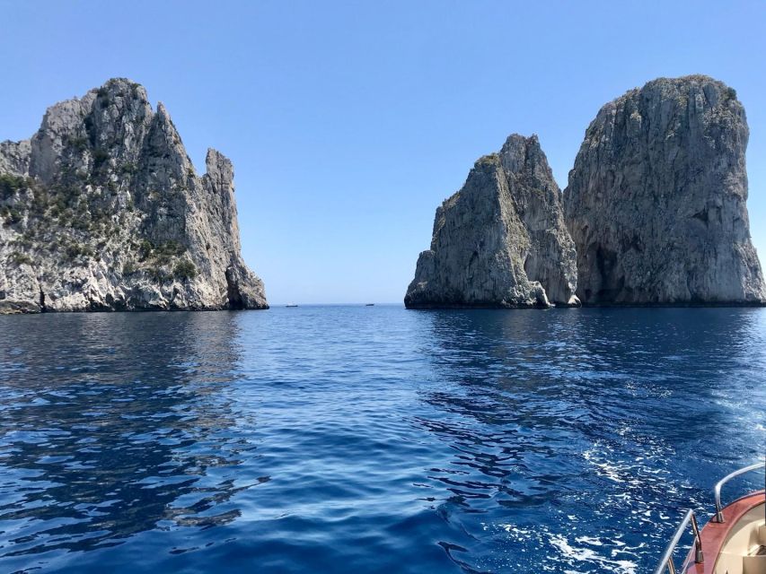 From Sorrento : Private Boat Tour Capri and Positano - Highlights