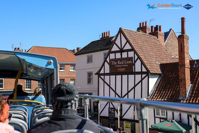 Golden Tours York Hop-On Hop-Off Open Top Bus Tour With Audio Guide - Ticket Options and Pricing