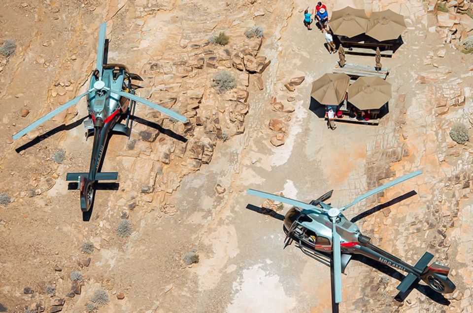 Grand Canyon West: West Rim Helicopter Tour With Landing - Landing and Time at the Base