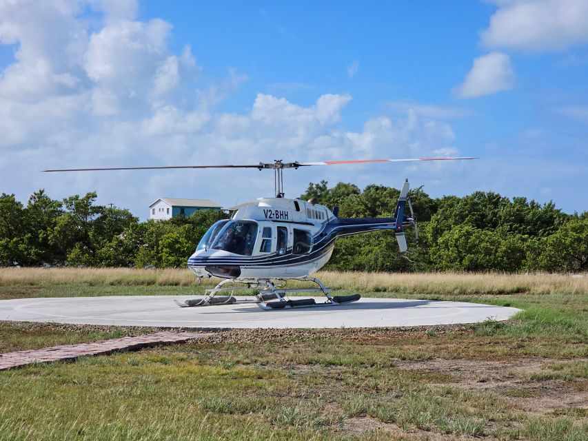 Half Island Helicopter Tour of Antigua - Meeting Point Location