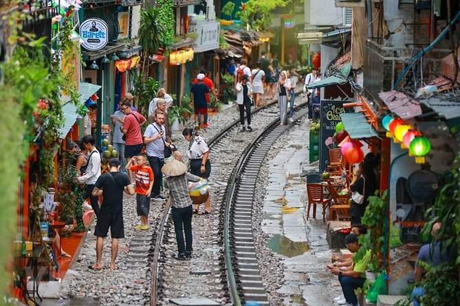 Hanoi Vespa After Dark Street Food + Train Street+ Live Music - Pickup and Meeting Information