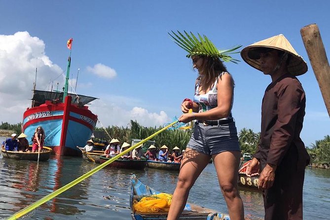 Hoi an City and Basket Boat Tour From Da Nang City - English-Speaking Guide for Enriching Experience