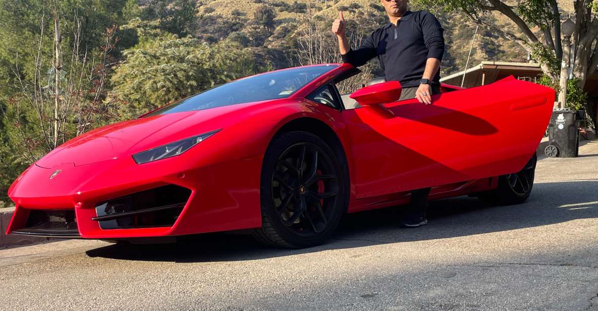 Hollywood Sign 30 Min Lamborghini Driving Tour - Participant Restrictions and Requirements