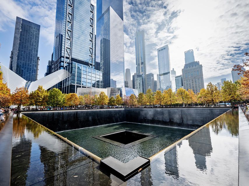 Iconic NYC: 9/11, Wall St, Liberty - Experience the 9/11 Memorial Pools