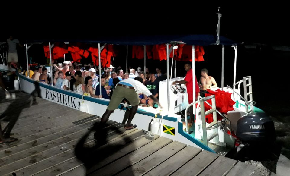 Jamaica: Bioluminescent Lagoon Boat Cruise With Transfers - Dining and Shopping Opportunities