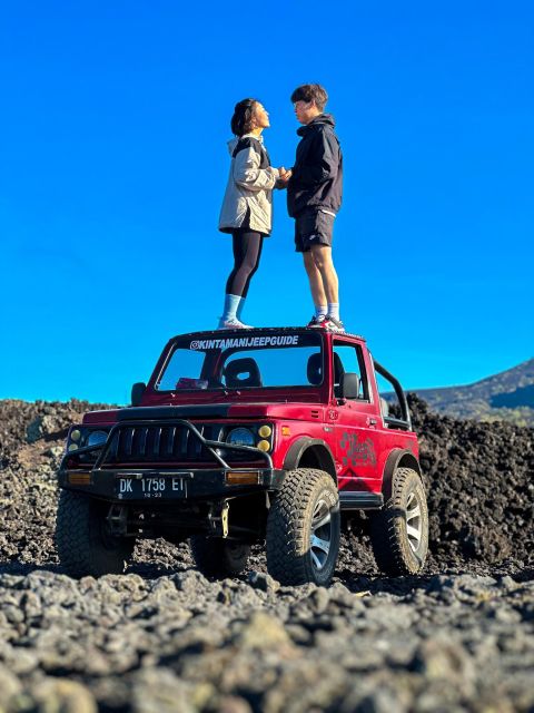 Jeep Sunrise & Black Lava Mount Batur - Coffee Plantation Visit