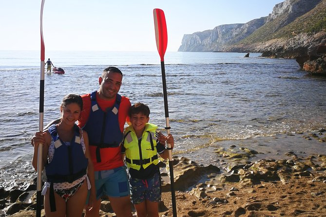 Kayak Denia Cova Tallada + Snorkeling + Speleology - Preparing for the Tour