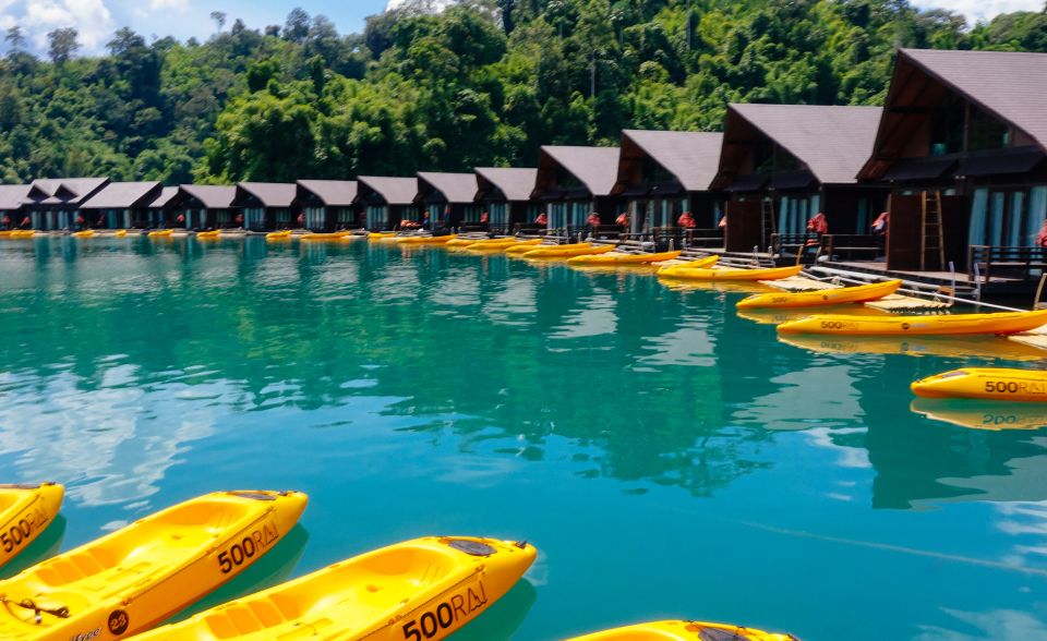 Khao Lak: Cheow Lan Lake Overnight Resort Stay With Meals - Logistics and Restrictions