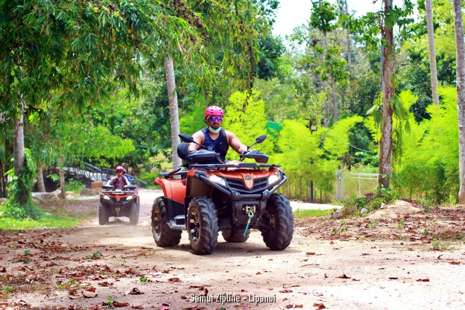 Koh Samui: ATV and Zipline Experience With Transfer - Hassle-Free Pickup and Drop-Off