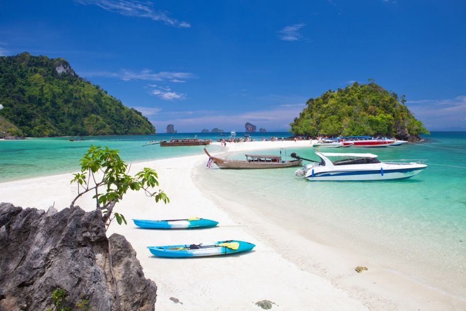 Krabi: 4 Islands Day Trip by Speedboat Including Lunch Box - Suitability and Restrictions