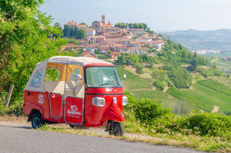 Langhe Tour by Ape With a Delicious Barolo Wine Tasting - Surrounding Vineyards and Views