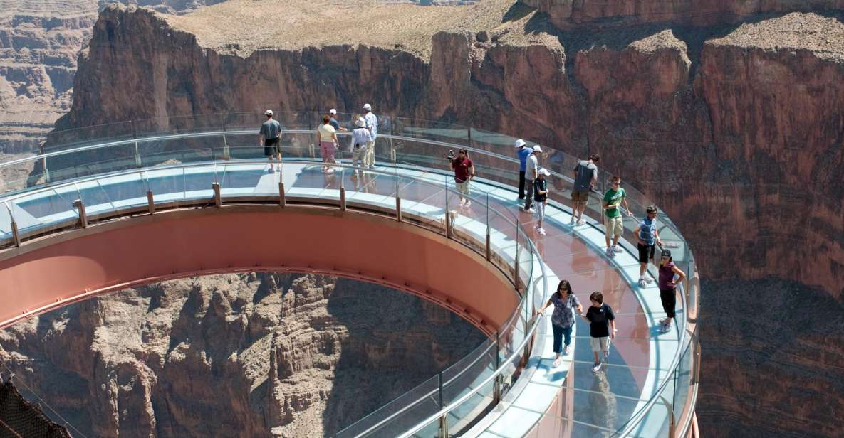 Las Vegas: Grand Canyon West Bus Tour With Guided Walk - Tour Inclusions and Exclusions