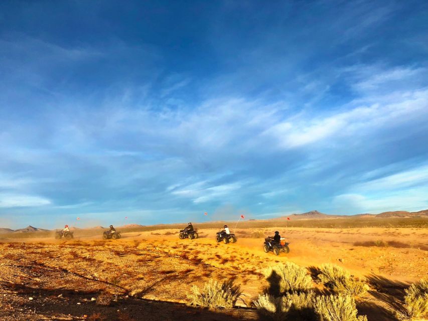 Las Vegas: Mojave Desert ATV Tour With Pick-Up - Live Guide Commentary